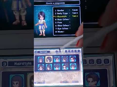 ASMR Dragon Quest IX - creating my healer character