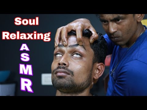 Cure Insomnia And Relax Your Soul By Indian Very Fast ASMR Massage With Neck Cracking