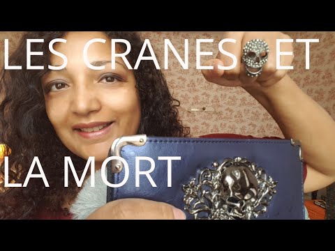 ASMR Collection de cranes et peur de la mort