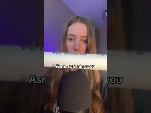 Scanscanscan 🔦 #asmr #asmrscanning #asmrroleplay #sleep #relaxing