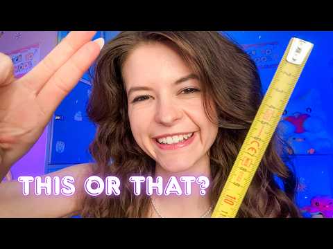 ASMR - Was magst DU lieber? (This or That) 🥰