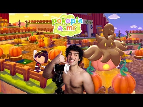 Pokopia ASMR ✨ A Pumpkin Patch for Pumpkaboo! | Cozy whispered gameplay