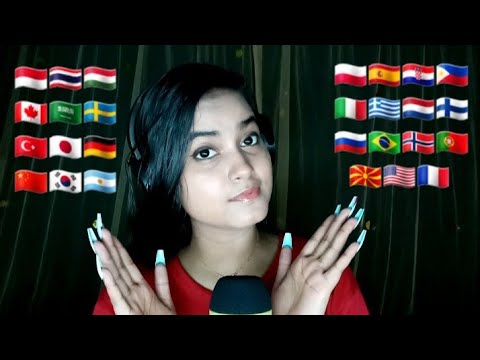 ASMR Whispering *Single* in 35+ Different Languages