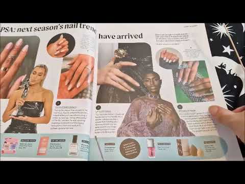 #asmr Whispering & Looking through a Magazine  --- Relaxing - Let me CALM you