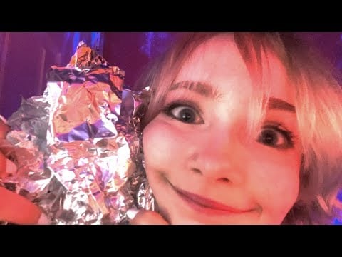 rambling and a lil crinkly asmr