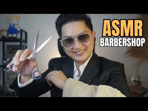 ASMR BARBERSHOP ROLEPLAY | Classic Barber VVIP