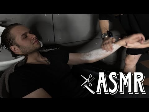 💈ASMR BARBER | What a Wonderful Feeling.hair Wash and Head Massage💆body Massage