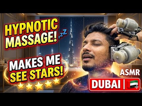 ASMR | Hypnotic Massage  Makes Me See Stars in Dubai 🌟🇦🇪