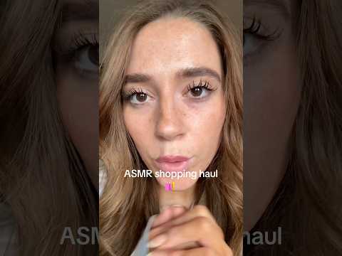 ASMR what I bought today 😚
