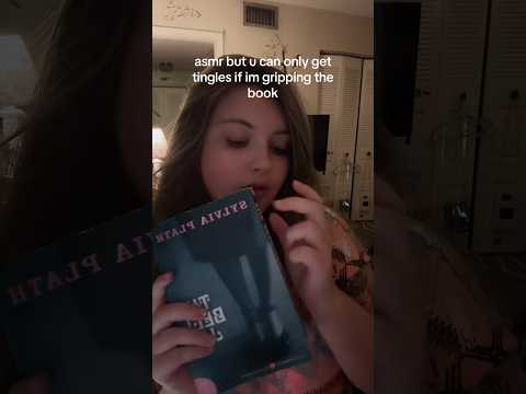 only tingle if i grip the book 😏 #ASMR