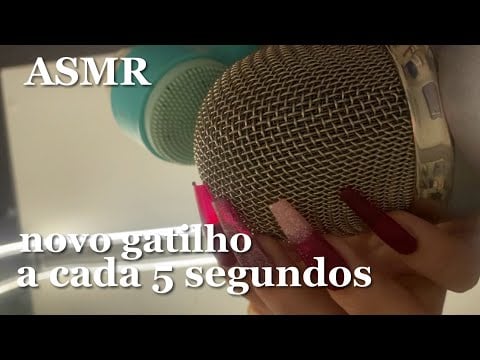 ASMR Mas o gatilho muda a cada 5 segundos!
