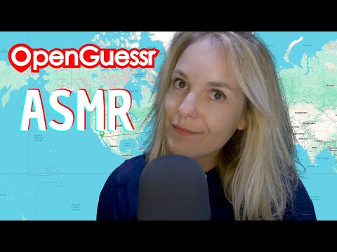 ASMR FR 🌍 Je joue à OpenGuessr ! Et je n'ai pas été bonne 🤣 (Chuchotement ultra proche micro)
