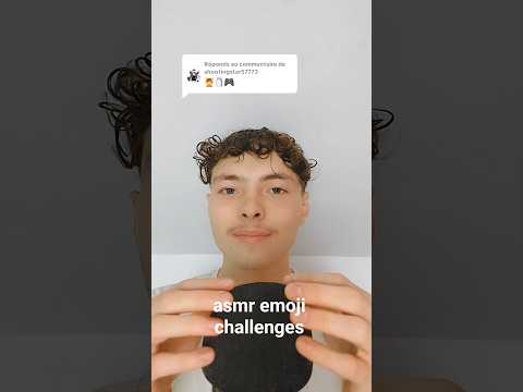 asmr emoji challenge