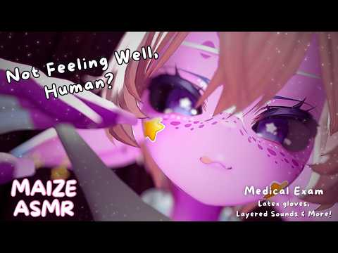 VRChat ASMR | Cosy Alien Medical Exam | Gentle Latex Glove Sounds & Up-Close Diagnosis