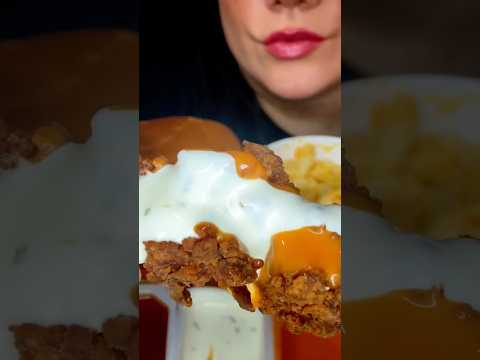 CHICK-FIL-A CRISPY CHICKEN STRIP #asmr #chicken #food #eating #foodie