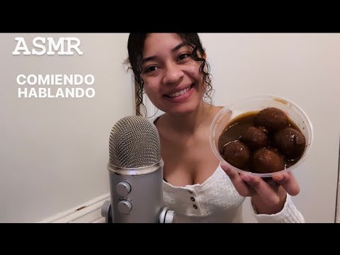 ASMR Español - HABLANDO DE MI INFANCIA Y COMIENDO COYOLES DE MIEL 🍯