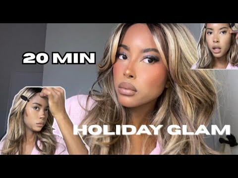 20 Minute Holiday Glam | MakeupbySaint
