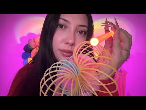 Extra cozy ASMR visual triggers in the dark