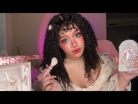 ASMR Fancy Makeup Application🤍