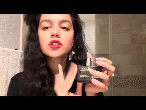ASMR~ Unintelligible French Fly in the Mall Perfume Counter 