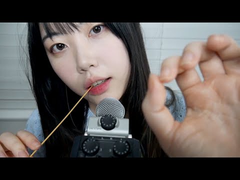 ASMR 솜뇸뇸 트리거 존버단 모여라 (초근접 입소리, 인어디블, 핸드무브먼트, 브러슁)