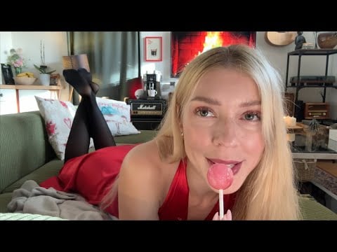#ASMR Lollipop Whispers 🍭🎄 A Cozy Christmas Love Story…