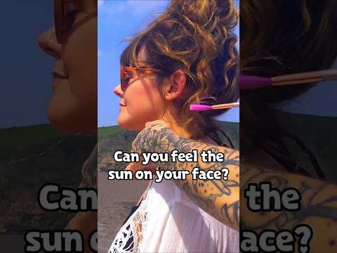Light touch ASMR beach massage #asmrmassage #asmr #asmrsounds #realpersonasmr #relaxation #shorts