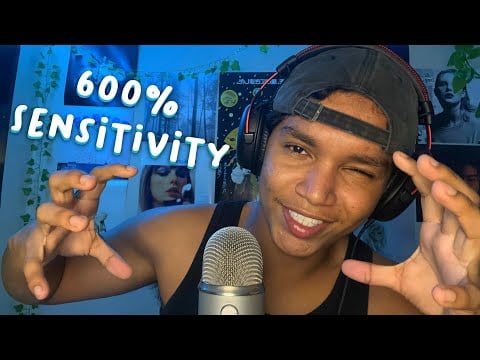 ASMR SPIT PAINTING FAST AND AGGRESSIVE MOUTH SOUNDS, HAND MOVEMENTS, INAUDIBLE WHISPERS 🎨
