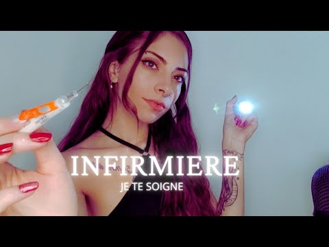 👩‍⚕️ASMR FRANÇAIS | ROLEPLAY INFIRMIERE | JE TE SOIGNE APRES TON OPERATION | CHUCHOTEMENT👩‍⚕️