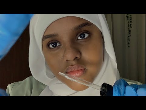 ASMR Ear Cleaning & Hearing Test