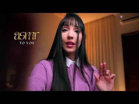 ASMR te ajudando a reduzir a ansiedade [voz suave] minha atenção é totalmente sua 💗 4K
