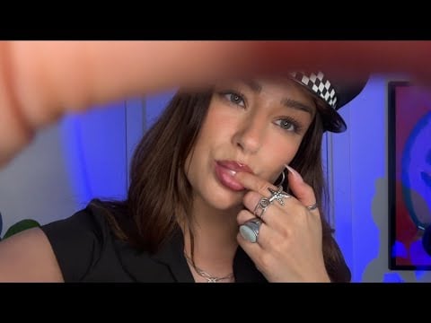 [ASMR] spit painting cop does dui tests on you to make you tingle (FAST & AGGRESSIVE)