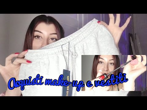 🇮🇹 ASMR ITA• SHOPPING DI MAKE-UP E VESTITI