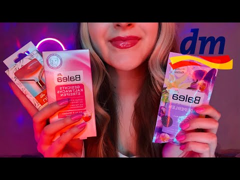 ASMR • DM Roleplay liebevolle Verkäuferin berät dich im DM [Tapping, Schaum, Peeling, Massageball]