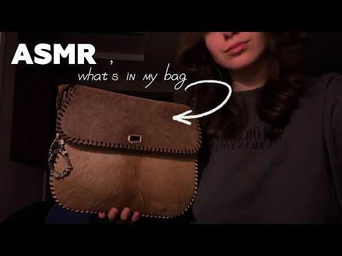 Lofi ASMR - what's in my bag
