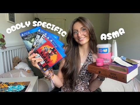 oddly specific ASMR triggers I love