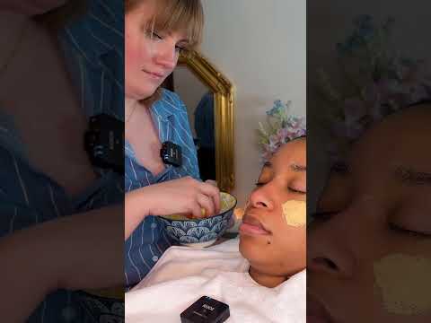 ASMR Skincare, Facial, Head Massage Pampering🩷 #asmr #asmrtingles #asmrrealperson #asmrpersonalcare
