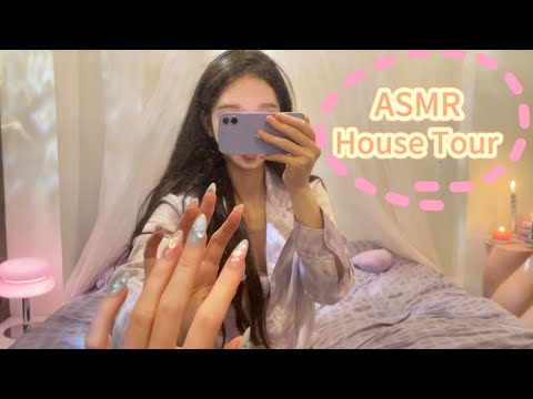 🎀 ASMR House Tour 🎀 (Please watch, it's very tingly)
