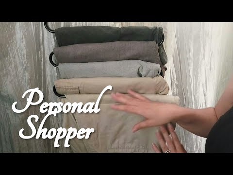 ASMR Personal Shopper Role Play (Men's - Summer)