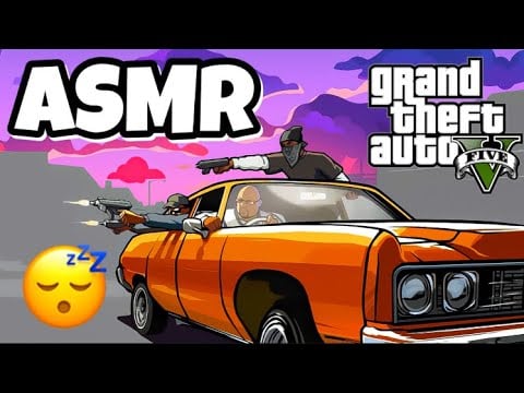 ASMR Français sur GTA 5 | Blabla et chuchotements proche d’un micro 😴 (on continue l’aventure 🤩)