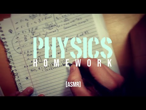Solving Physics Problems (Electricity) | ASMR math no talking
