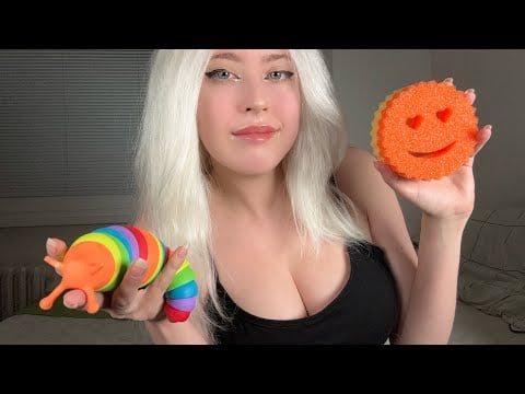 ASMR Popular Triggers | Scratching | Tapping | Your Girl Helps You Sleep