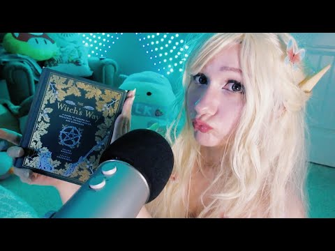 Elf ASMR | Reading + nail tapping + page turning | #readingasmr #elf