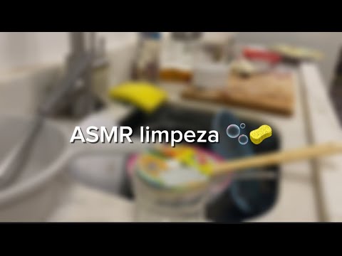 ASMR LIMPEZA 🧽🫧| CLEANING