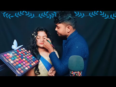 Asmr Makeup Artist Does My Indian Party Makeup 💄