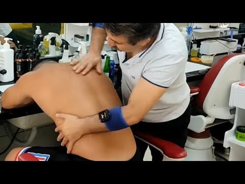 HARD MASSAGE FOR THE WARRIOR: BACK AND DEEP TISSUE MASSAGE WITH LOTS OF FOAM