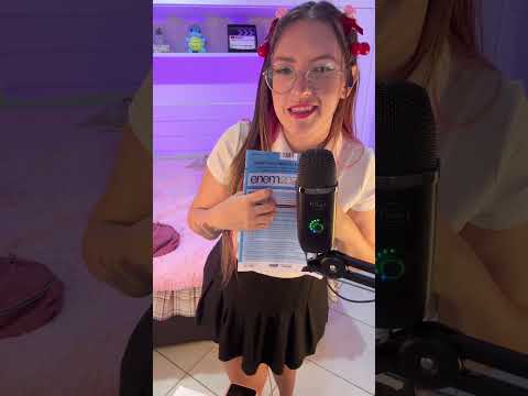 ASMR 🎧 Tu quer conferir tuas respostas do Enem com as minhas? #enem #dormirserapido #somparadormir