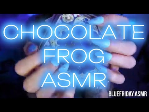 Chocolate Frog ASMR🩵(No Music)