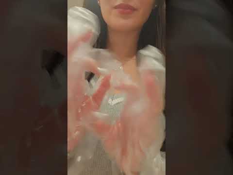 ASMR Poly Gloves Sounds #asmr #triggersforsleep #relax #satisfying #triggertime #asmrsounds