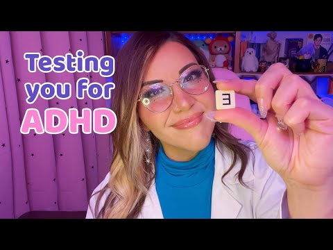 ASMR ••• Testing you for ADHD •••